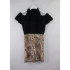 Detská kombinéza - Letný oblek lipsy 146 béžová, čierna (1K 07 Lipsy Kids Print Suit 146-152 cm)
