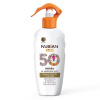 Nubian Kids mlieko na opaľovanie v spreji SPF 50, 200 ml, SPF 50