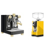 Lelit Bianca PL162T V3, black + Eureka Mignon Specialita, CR yellow