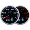 DRacing_F CLOCK DEPO WA 60mm - 4v1 Lis na olej, Volt, Teplota oleja, Teplota vody