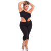 OREZANÝ CATSUIT NA JEDNO RAMENO BLK, XL/2XL