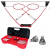 Raketa, obal, raketa, sieťka, sada loptičiek, , sada rakiet s loptičkou KAYOBA KEY01 (BADMINTON SET 2 RAKETY RAKETY POUZDRO SIEŤ KOMPLET)