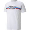 Puma BMW M Motorsport CAR GRAPHIC pánske tričko, biela