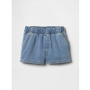 GAP Detské džínové krátke nohavice High Rise Modrá XS Modrá Modrá