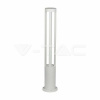 Stĺpikové LED svietidlo 10W biele 80cm výška CREE 3000K 1000lm VT-820 (V-TAC)