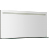 Sapho BRETO LED podsvietené zrkadlo, sklenená polica, 1200x608mm BT120