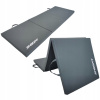 Skladací gymnastický matrac 180x60x5 cm sivý ENERO FIT