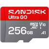 SanDisk MicroSDXC Ultra GO 256GB (UHS-I, V10, U1, C10, A1, R190 MB/s, Full Video HD - 00226980