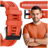 Pásik QuickFit pre Garmin Fenix 6x/6x pro smartwatch oranžový