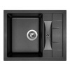 Granitový drez Sinks CRYSTAL 615 Metalblack