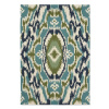 Outdoorový koberec Harlequin Ixora emerald palm/chatreuse 442007 Brink & Campman 160 x 230