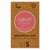 Menštruačný kalíšok GingerOrganic, Veľkosť S - 1 kus