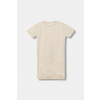 Dievčenské bavlnené šaty Guess J5YK07.KAD74.9BYA béžová 125-135