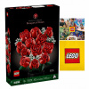 LEGO ICONS 10328 Kytica ruží + 2 ďalšie produkty (LEGO Icons - Kytica ruží (10328) + Taška + Katalóg LEGO 2024)