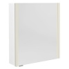 Sapho - ALIX galérka s LED osvetlením 66x70x17,5cm, ľavá/pravá, biela
