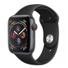 SES Silikónový remienok pre chytré hodinky Apple Watch SE 40 mm (2024) - čierny 17791