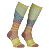 ORTOVOX Dámske W's ALL MOUNTAIN LONG SOCKS wabisabi - žlté Veľkosť: 39-41