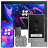Videovrátnik Sada EZVIZ HP7 2Entry KIT 2žilové 2 bránové stanice Aplikácia