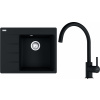 Set Franke G269O (dřez CNG 611-62 TL/7 Onyx, pravý + baterie FC 6018.071 LINA Onyx) 114.0700.667