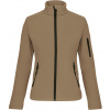KARIBAN VINTAGE K400 / Dámska softshellová bunda - camel S