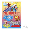 Omaľovánka A4 Litera - Protiklady