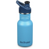 Detská nerezová fľaša Klean Kanteen Kid Classic Narrow 12 oz (w/Kid Sport Cap) - Hawaiian Ocean 355 ml uni
