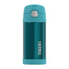 Thermos Detská termoska so slamkou 355 ml Tyrkysová