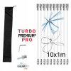 Rotačná kefa na čistenie komína Plus TURBO Premium PRO - 10m