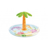 Intex Nafukovací bazének se sprškou 56433 PALM TREE SPRAY POOL