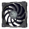 Ventilátor AKASA Black Two Ball Bearing, 120 mm, PWM (AK-FN128) čierny