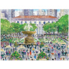 Michael Storrings Springtime at the Library 500 Piece Double-Sided Puzzle