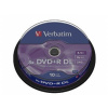 VERBATIM DVD+R DL Double Layer 8,5GB 8x cake box (bal=10ks) 43666