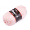 Bavlnená pletacia priadza Camilla 50 g Variant: 3 (8003) pudrová, Balenie: 1 ks