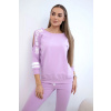 Kesi Dámsky set Girl Revolution - mikina + tepláky Farba: Violet, Veľkosť: UNI