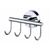 Vešiak Bisk for you, 4-háčikový, chróm