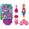 LEAN Toys Detská bábika Dúhová morská panna Kúzelný chvost mydlovej bubliny