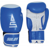 SULOV Box rukavice SULOV, kožené, modro - biele Veľkosť: 8 oz