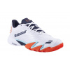 Pánske paddle topánky Babolat Premura 3 Lebron - white/orange - Biely (44,5)