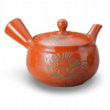Keramická kanvica Kyusu hnedá var. N 570 ml