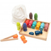 Baby Mix Drevená Montessori vkladačka vajíčka