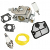 KARBURÁTOR HUSQVARNA 41 136 137 141 142 FILTER VZDUCHU PALIVA TESNENIA SVIEČKA