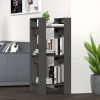 zahrada-XL Knižnica/deliaca stena sivá 41x35x91 cm masívna borovica 813861