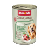 Výhodné balenie Animonda GranCarno Adult Single Protein Superfoods 24 x 400 g - kuracie + špenát, maliny, tekvicové semiačka