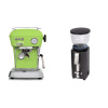 Ascaso Dream ONE, Fresh Pistachio + ECM C-Manuale 54, anthracite