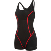 AQUA SPEED Plavky Rita Black/Red Pattern 16 M (38)