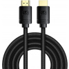Baseus HDMI 2.1 kábel 8K 60 Hz 48 Gb/s / 4K 120 Hz / 2K 144 Hz 3D eARC QMS Dynamic HDR VRR ALLM 3 m čierny (CAKGQ-L01)
