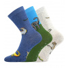 Boma Filip 07 Abs Detské trendy protišmykové ponožky - 3 páry BM000004947600101634 mix chlapec 20-24 (14-16)
