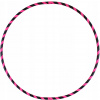 Hula hoop - Hula hop Skladanie 105 cm Hoopomania Pink (Hula hoop - Hula hop Skladanie 105 cm Hoopomania Pink)
