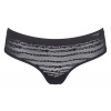 Nohavičky sloggi Free Evolve Hipster Lace - pre dámy - veľ. M/L - farba: čierna