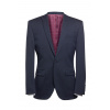Pánske Sako Pegasus Slim Fit Brook Taverner - Predĺžené, Veľkosť 48, Farba Tmavomodrá Navy s bodkami